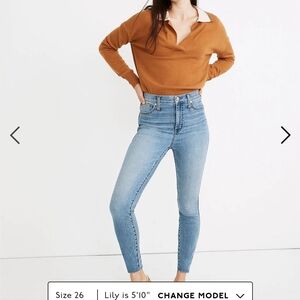 Madewell 10" High-Rise Skinny